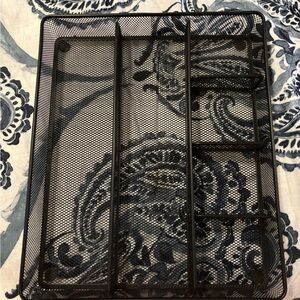 Black Mesh Drawer Organizer